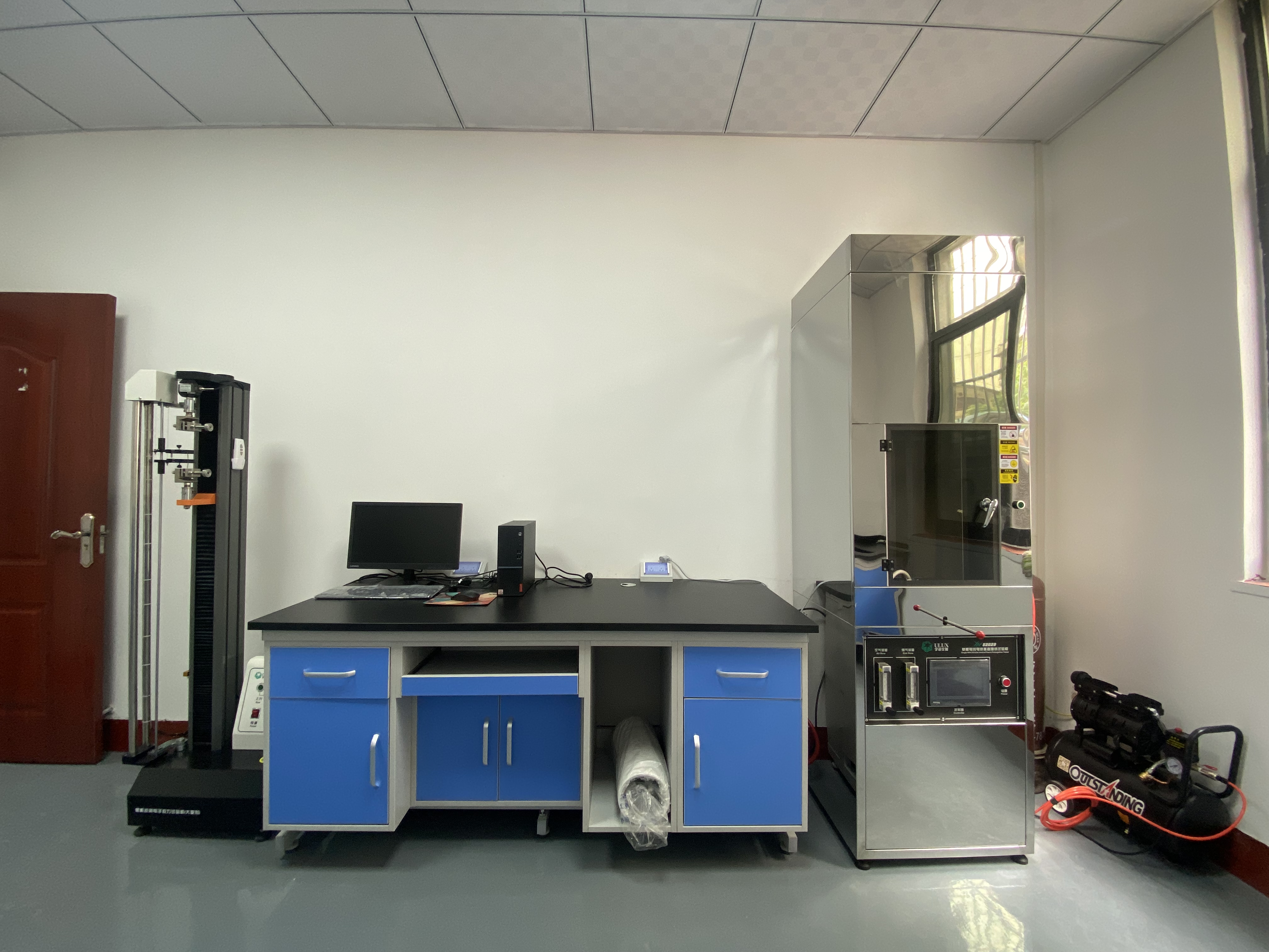 奧來國信（北京）檢測技術有限公司培訓現場及實驗室一角